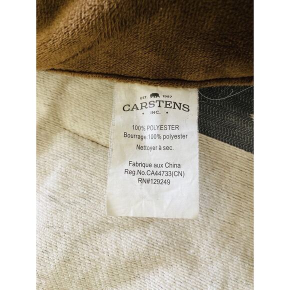 Carstens Comforter Bedding Lodge Double Twin Southwest Aztec Rustic Badlands Blu - Picture 8 of 10